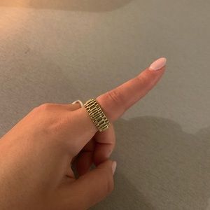 COPY - The m jewelers gold ring!!!